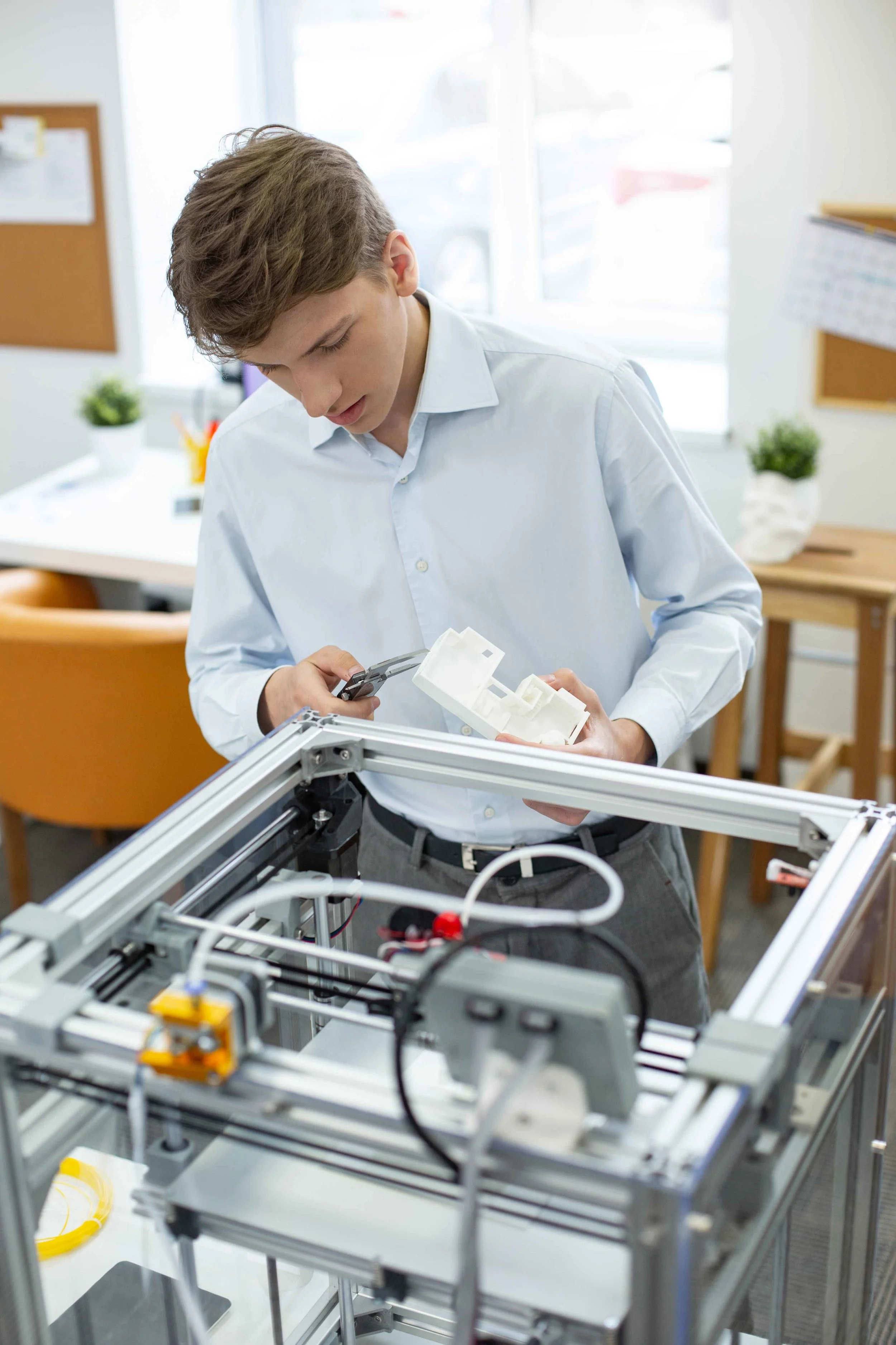 INDEPENDENT SCHOOL ROBOTICS 3D PRINTER