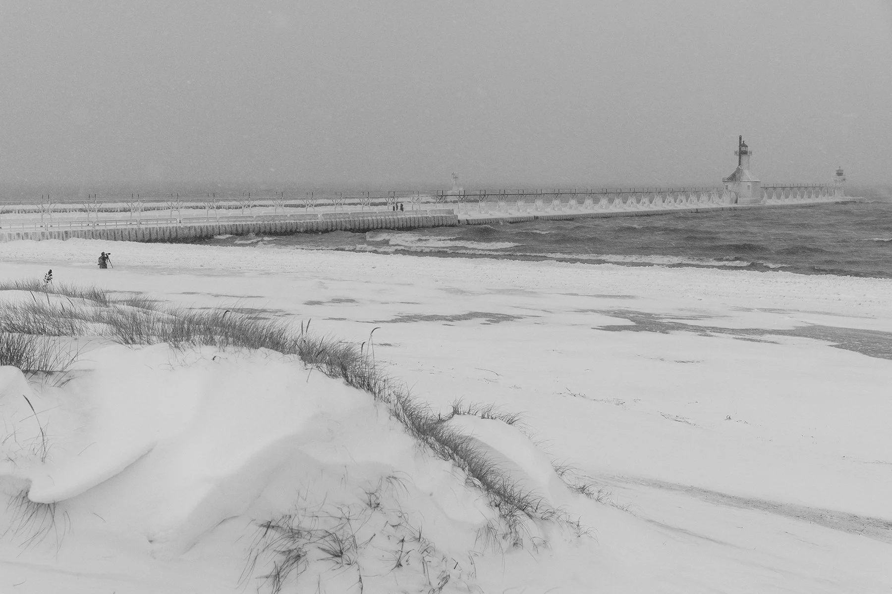 Tiscornia Park Beach Winter Michigan.jpg