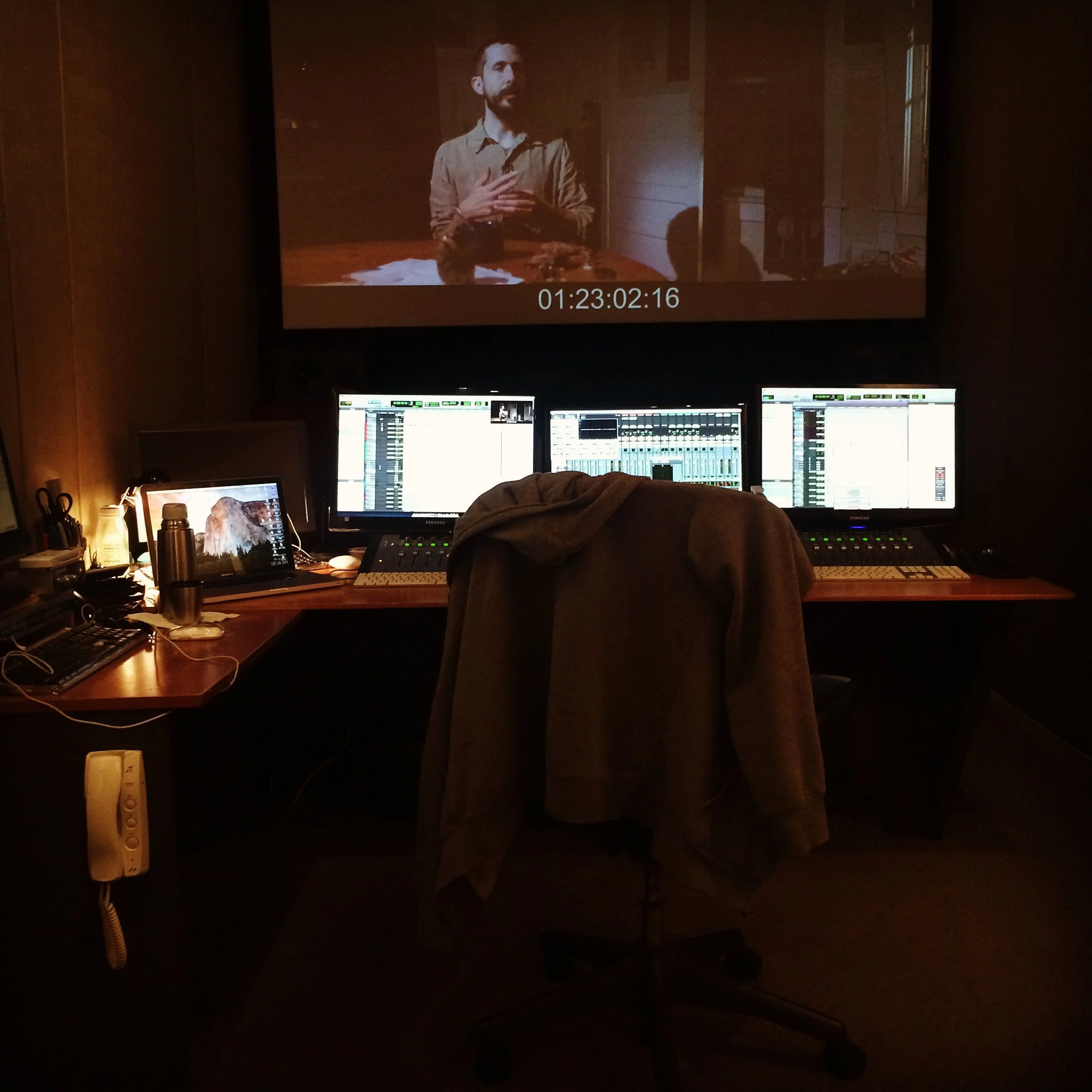 Mixing The Nightmare at Listen2 Audio in Burbank