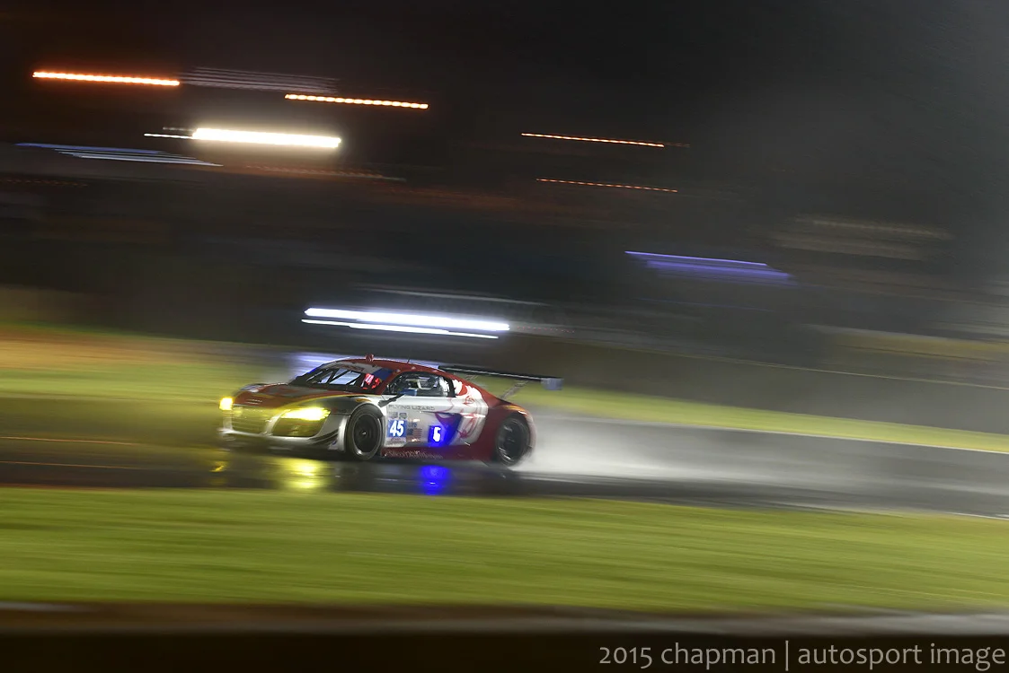 Flying Lizard Endures Difficult Conditions to Finish Fifth at Petit Le Mans