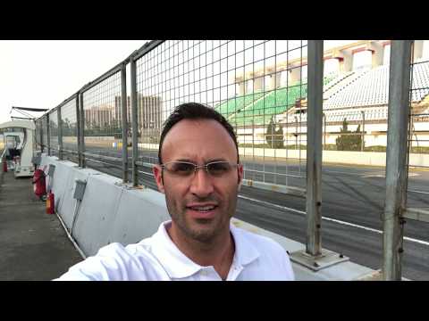 Setup Day at Zhuhai International Circuit