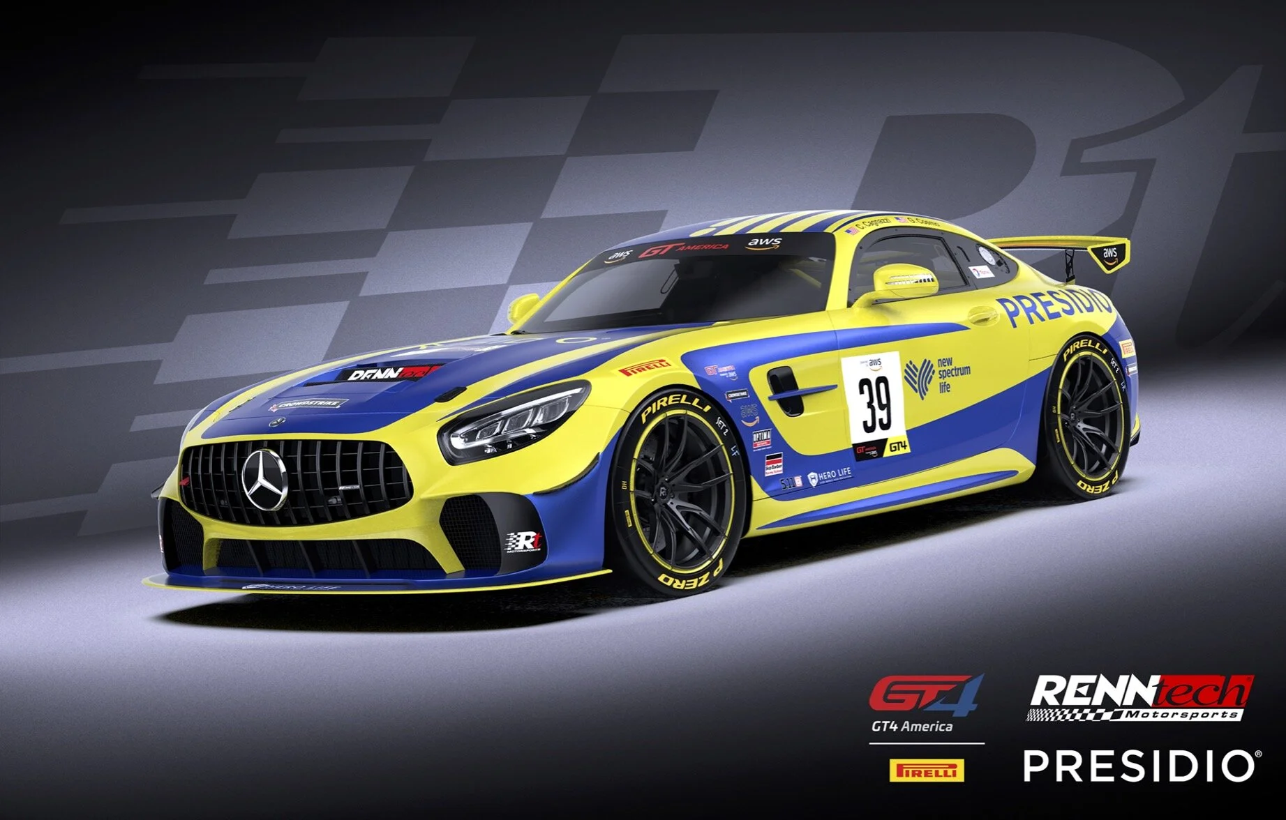 Cosmo, Cagnazzi join RENNtech Motorsports in AMG GT4 for Pirelli GT4 America