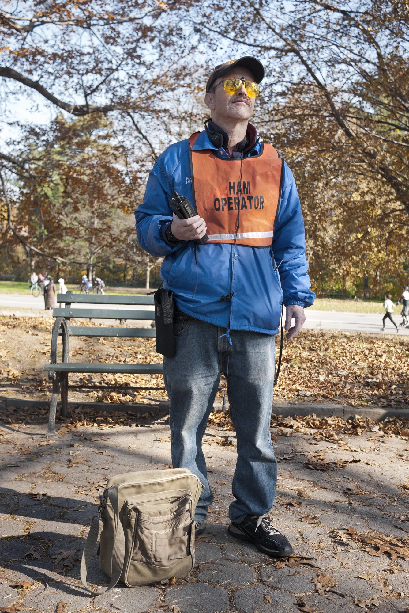 King's County ARES, deployed at the annual Prospect Park Turkey Trot road race, November 2012.