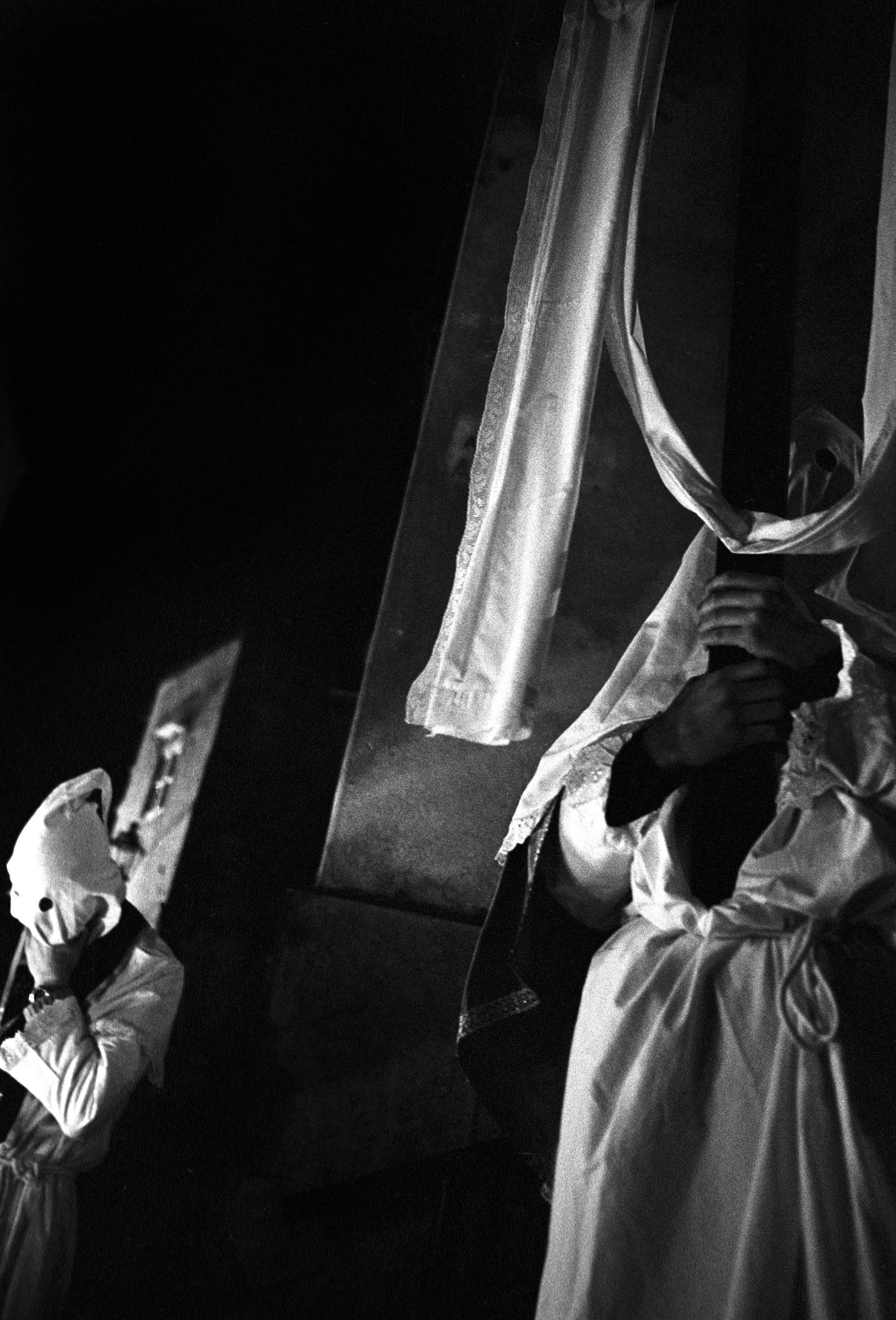 Hooded devotees, Prizzi, Sicily