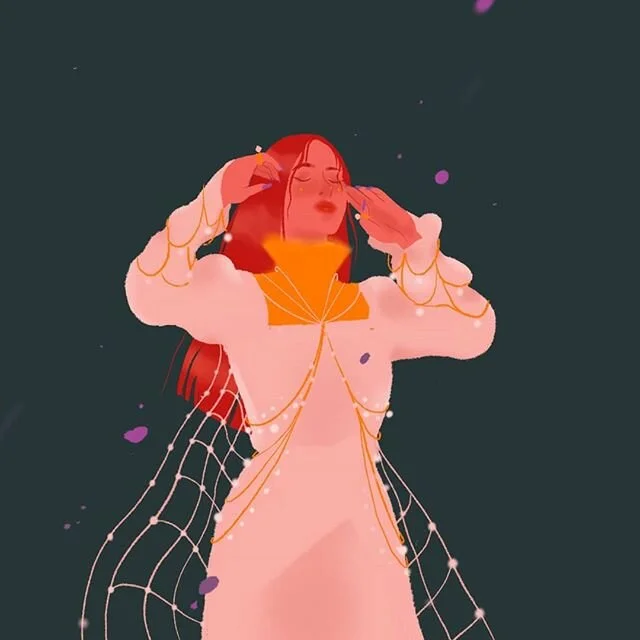 Sometimes you just want to draw princesses with acrylic nails. .
.
.
.
.
#princess #illustration #characterdesign #elizabethan #womenwhodraw #ipad #procreate