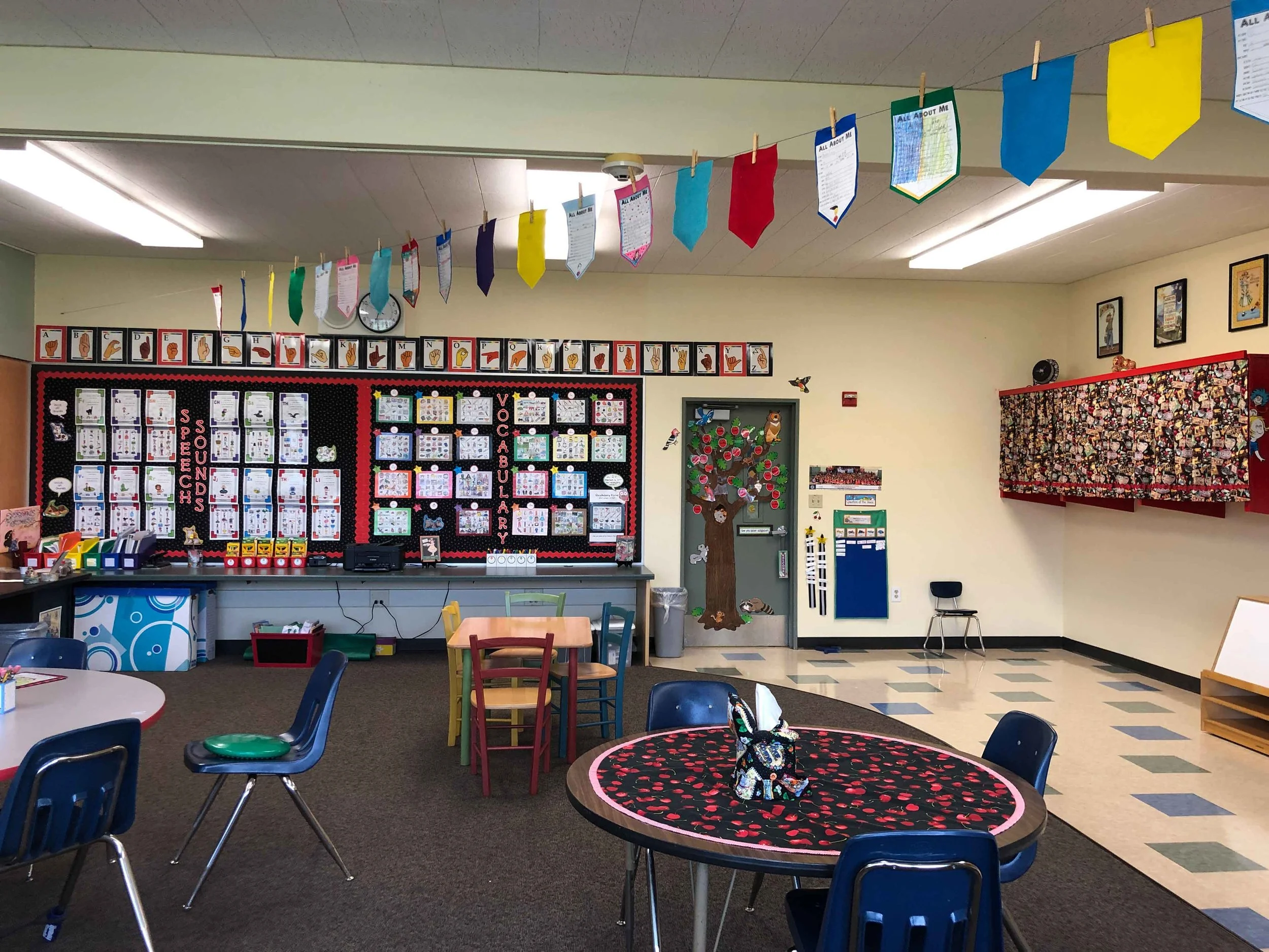 The finished product! My cute classroom at Argonaut.