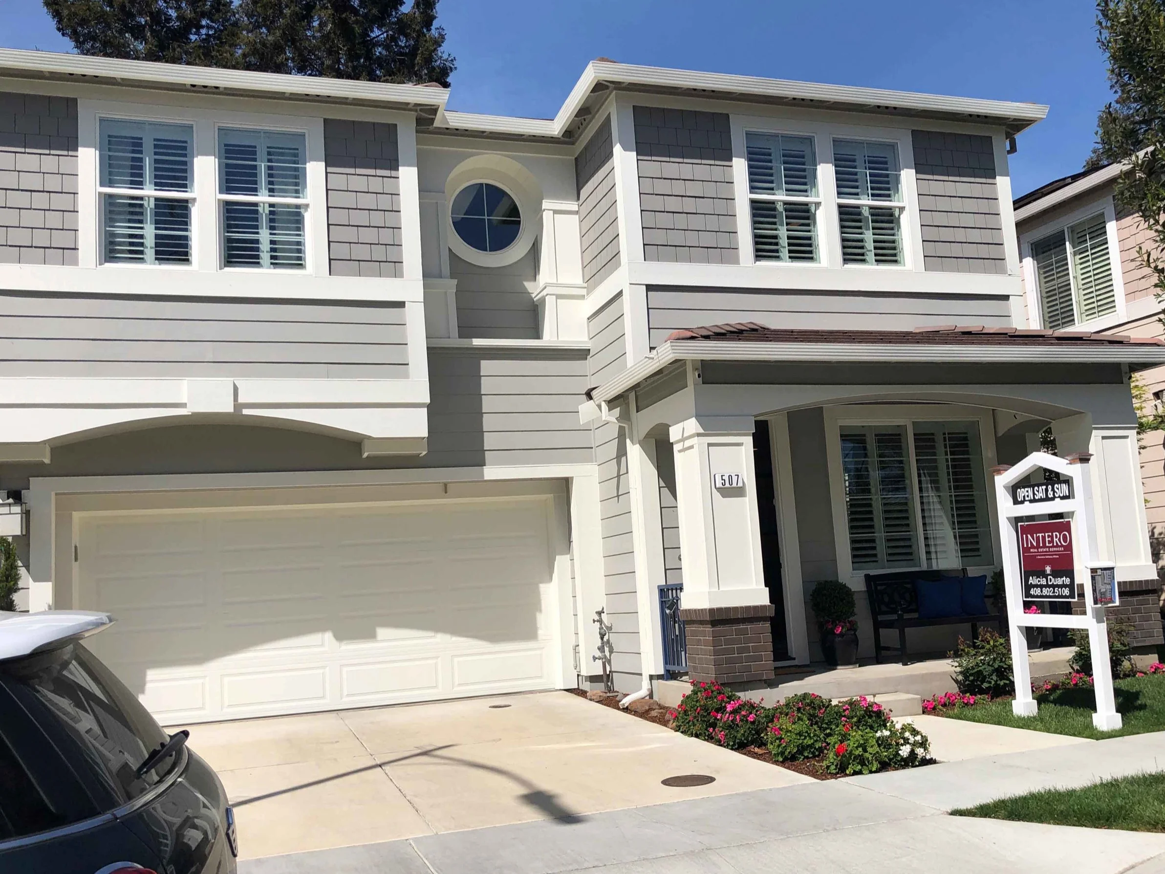 Our cute new home in San Jose.