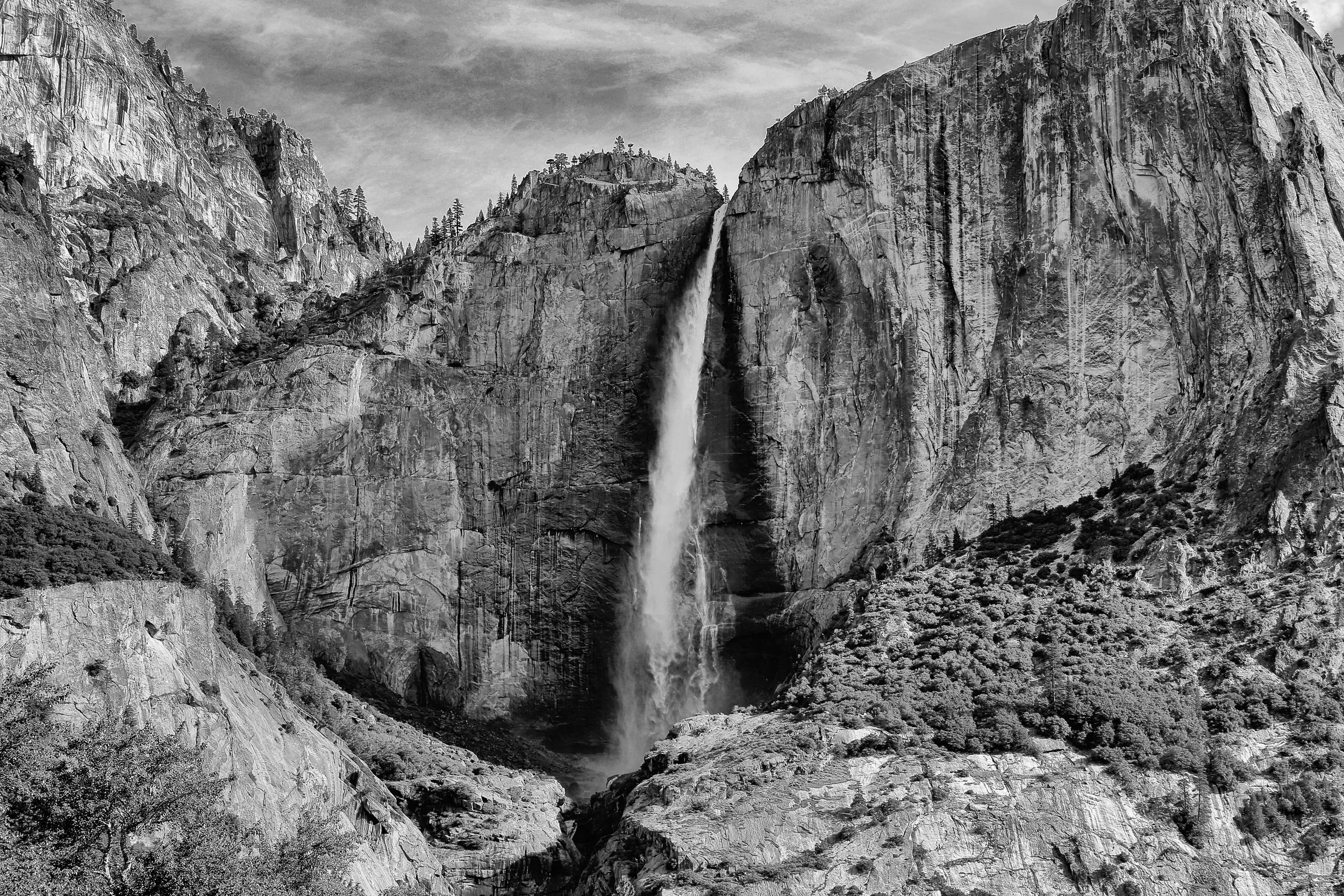Yosemite falls.