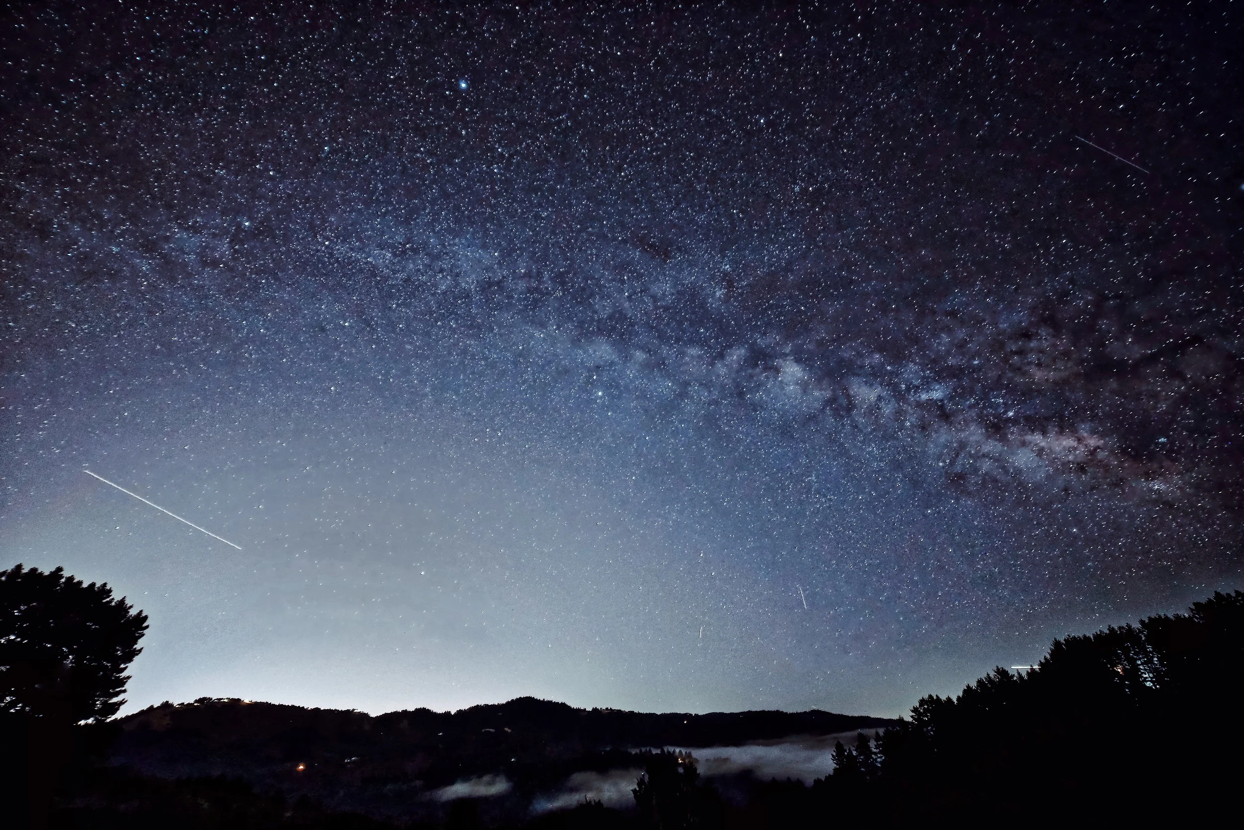 Light pollution was still pretty bad, but still pretty cool what I got given the millions of people who live right over the hill.