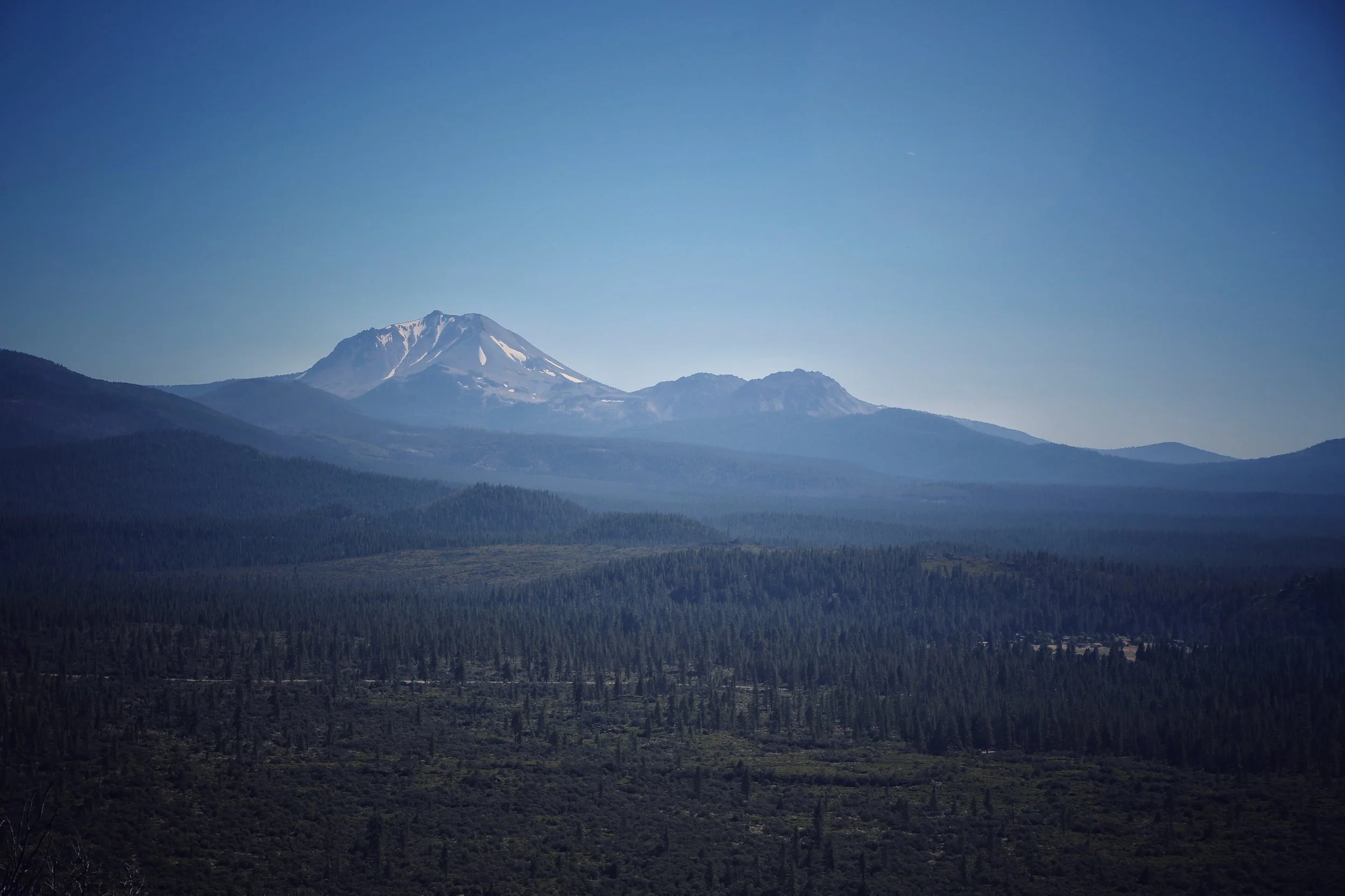 Mount Lassen, California.