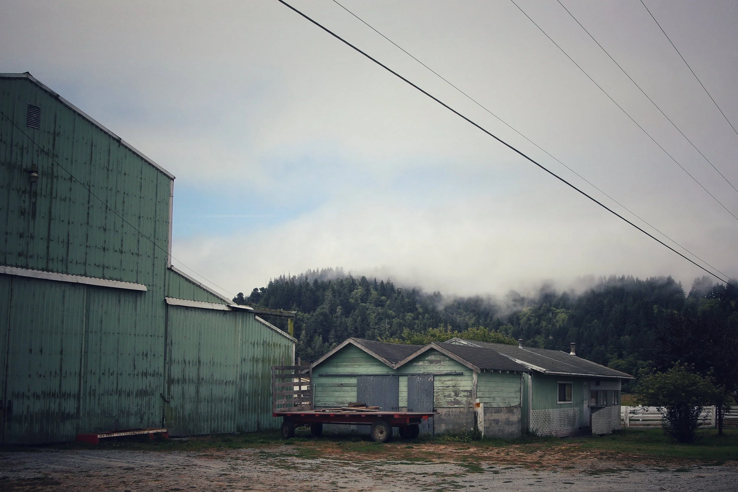 Oregon farm.