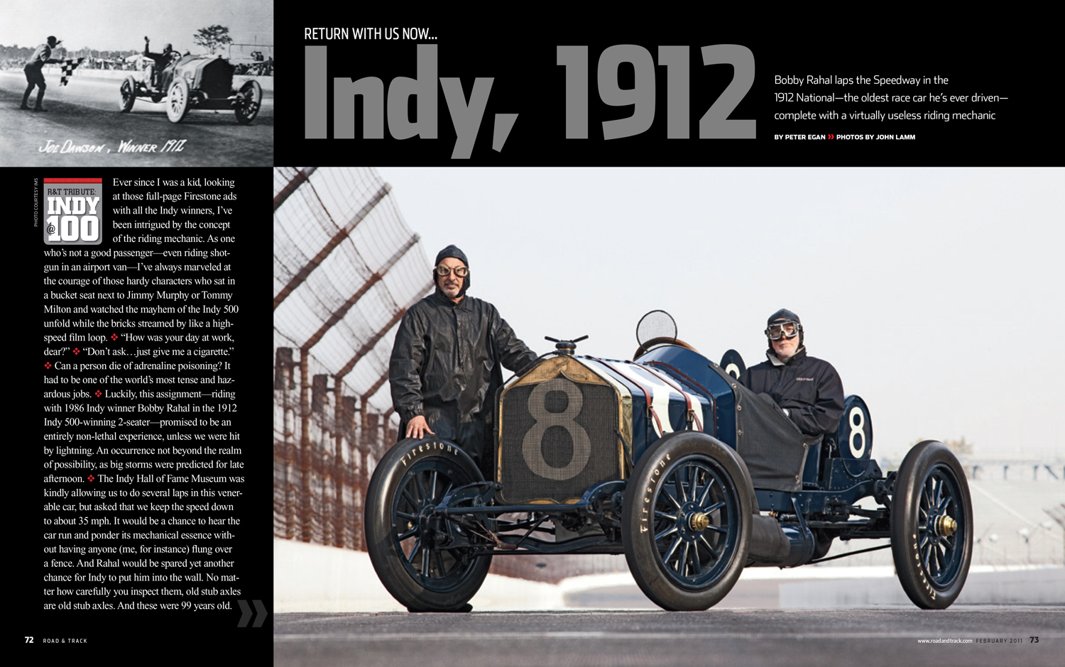Indy 500@100 years old