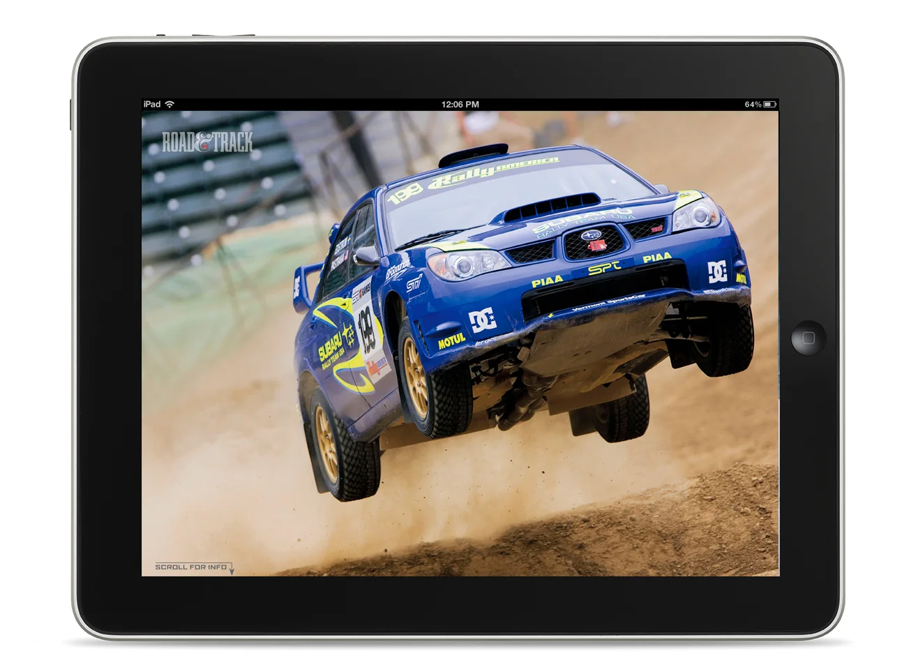 Featured photo screen example.