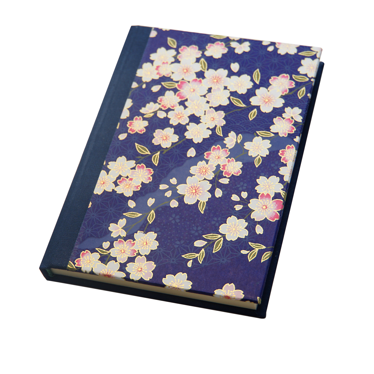 handmade notebook cherry blossom pattern