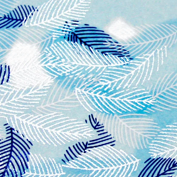 japanese feather pattern