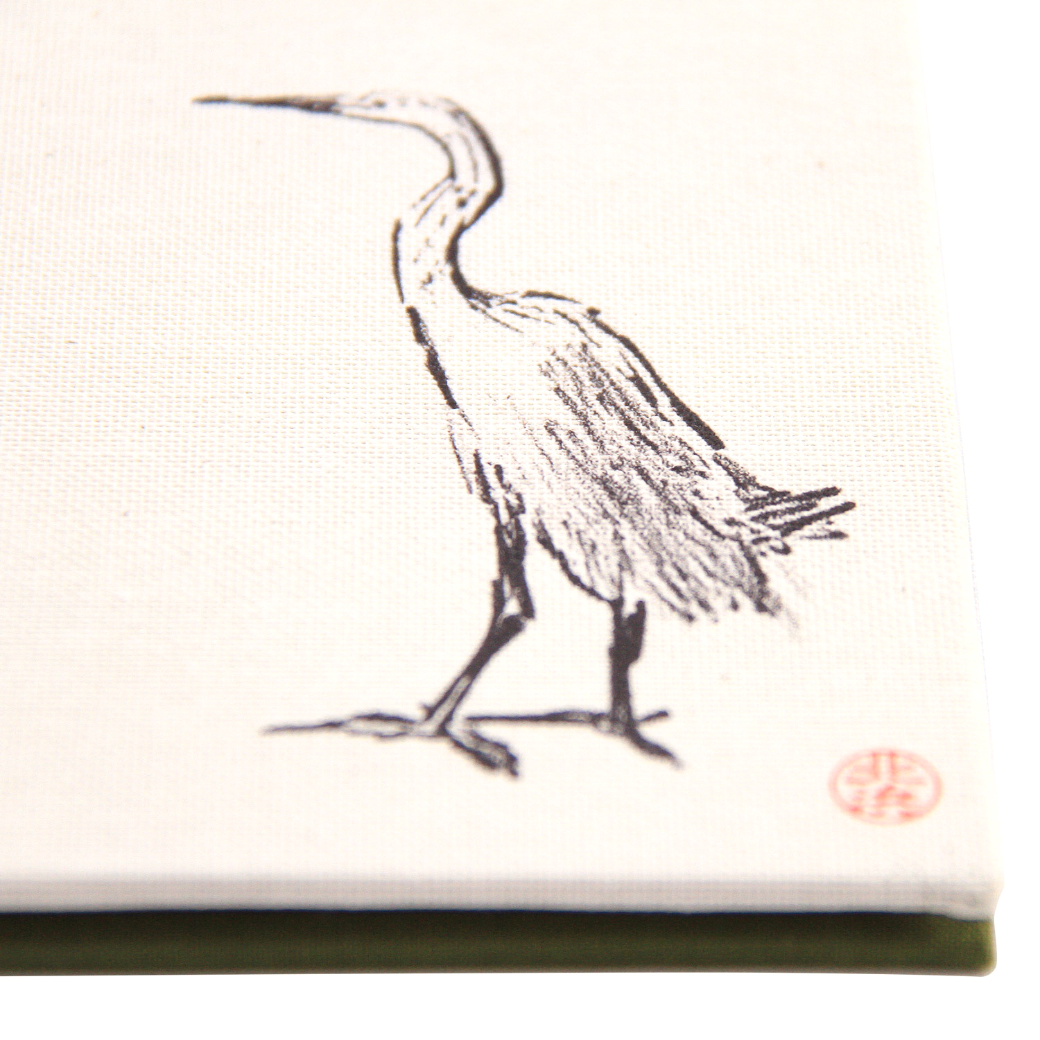 handmade photo album crane