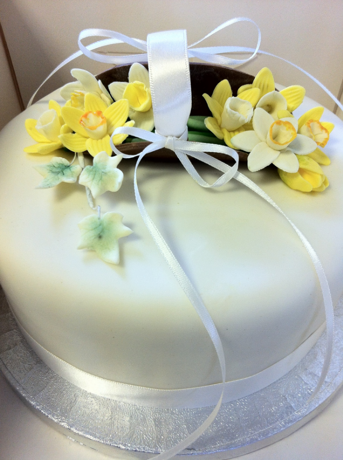 Spring cake tier by Shirley