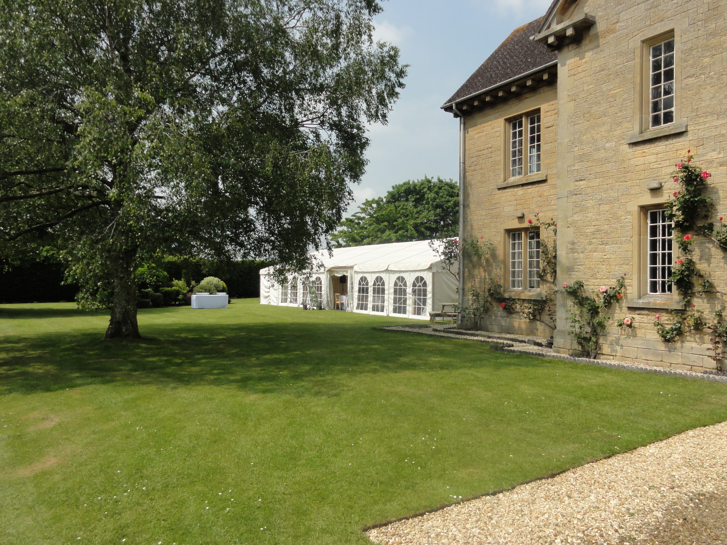 Entrance to The Moretons Farmhouse's walled garden