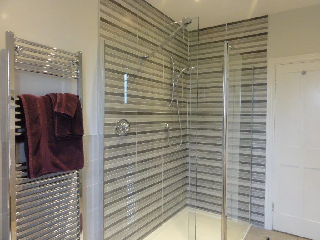 Upstairs shower room