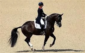 OLYMPIC GOLD MEDALIST CHARLOTTE DUJARDIN and VALEGRO