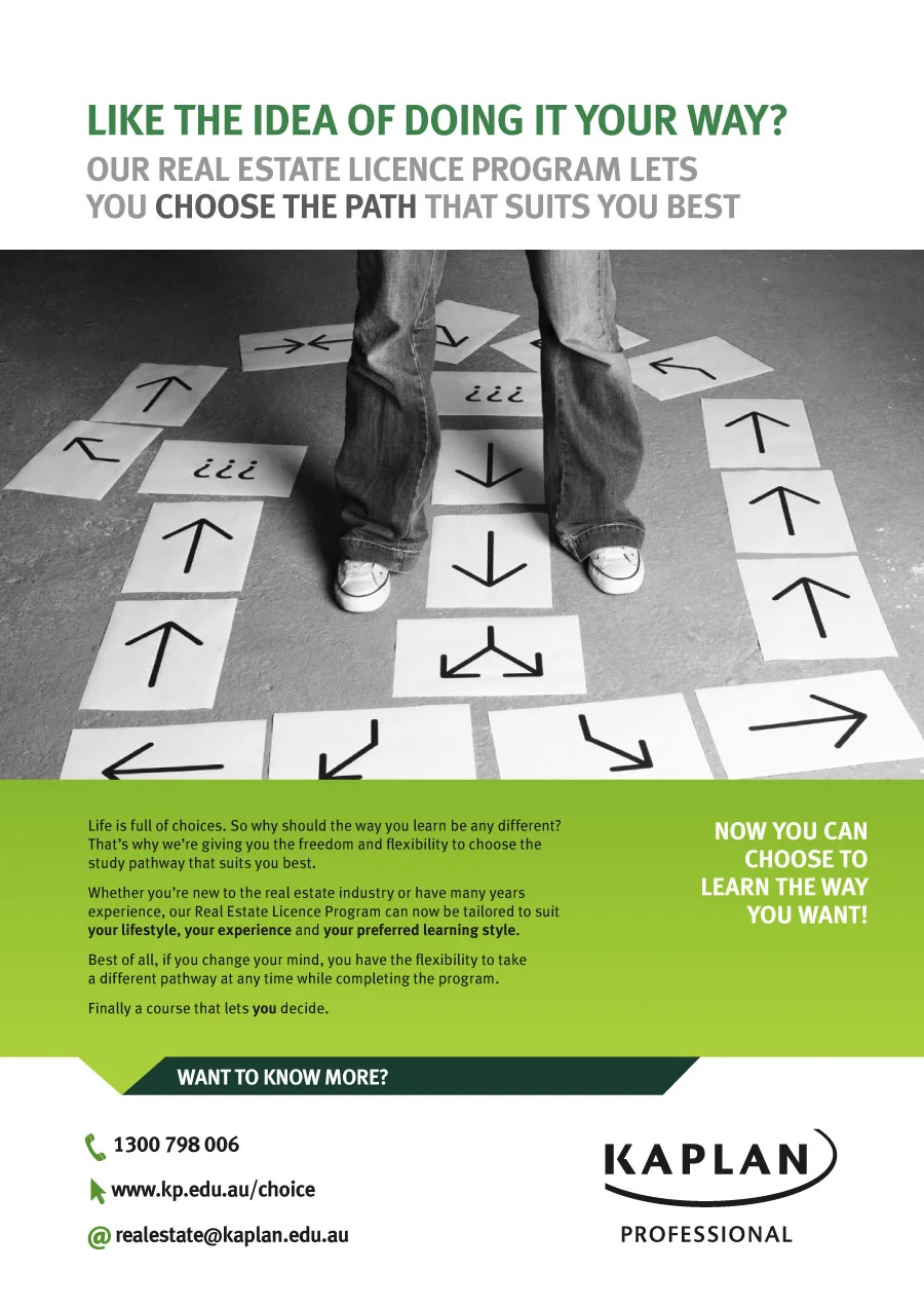 Your Path Campaign Magazine Advertisement