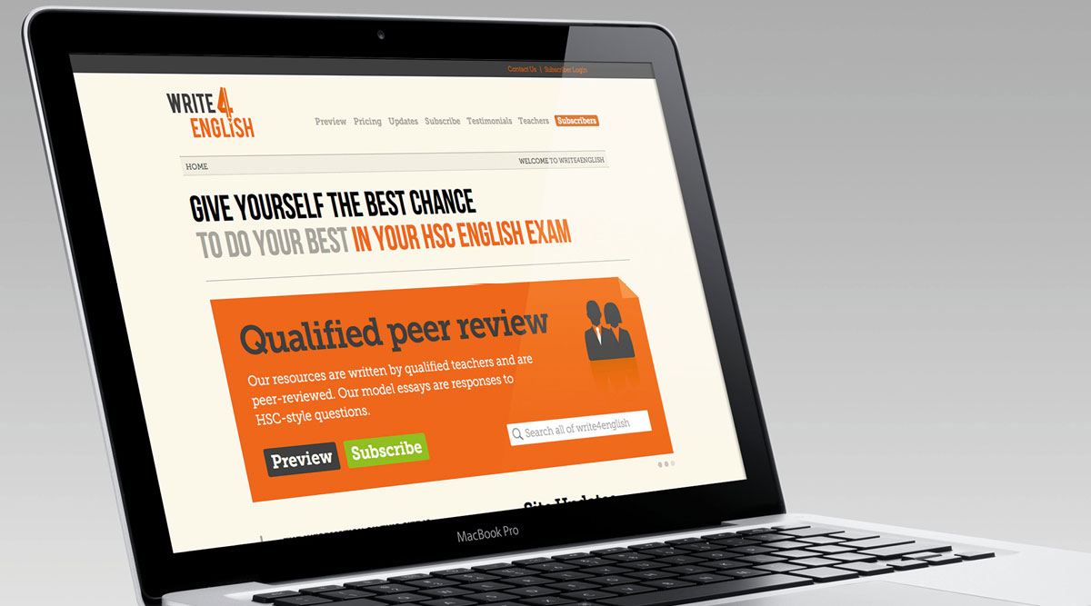 Write4English Website