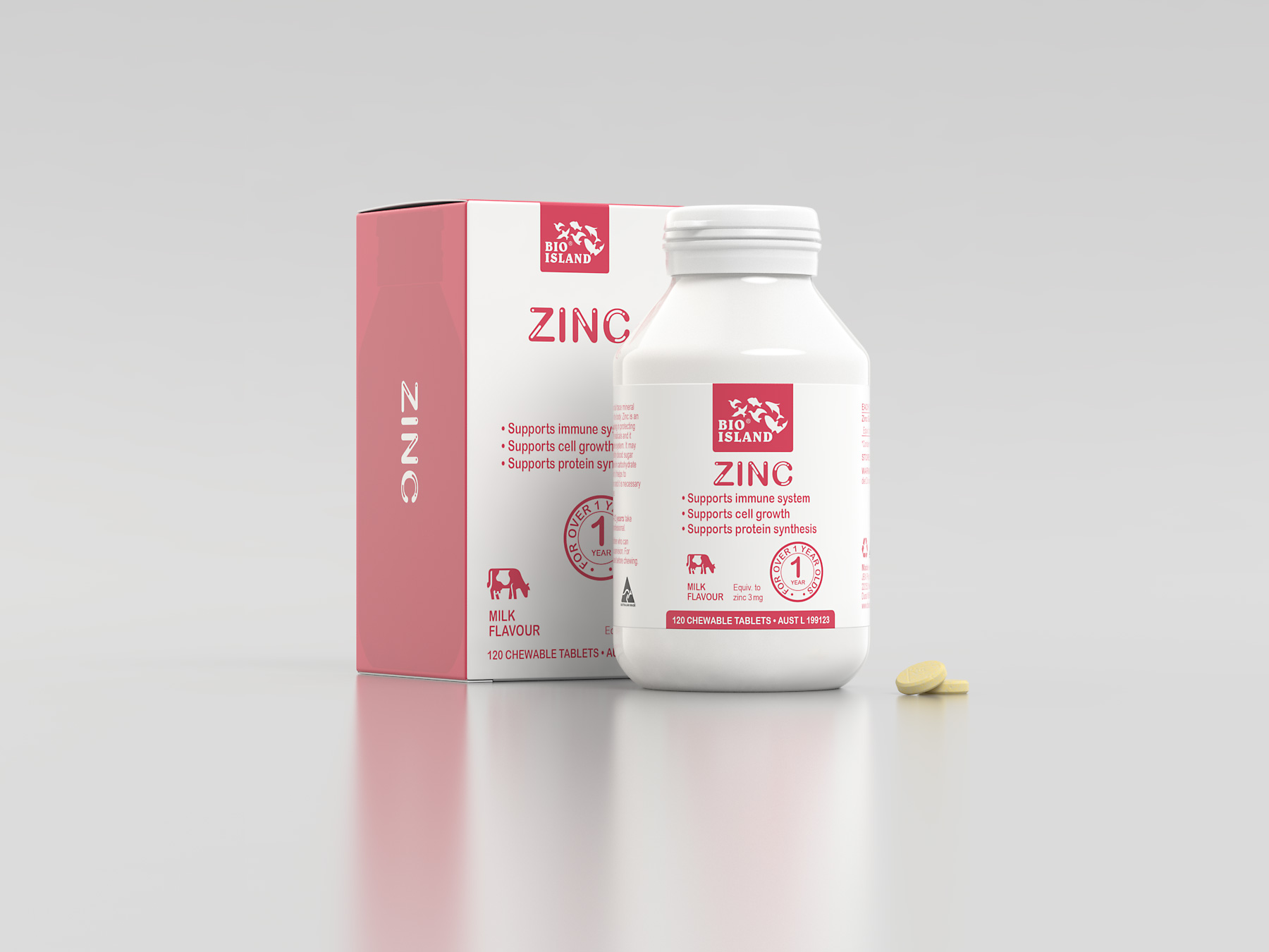 Zinc joins the range.