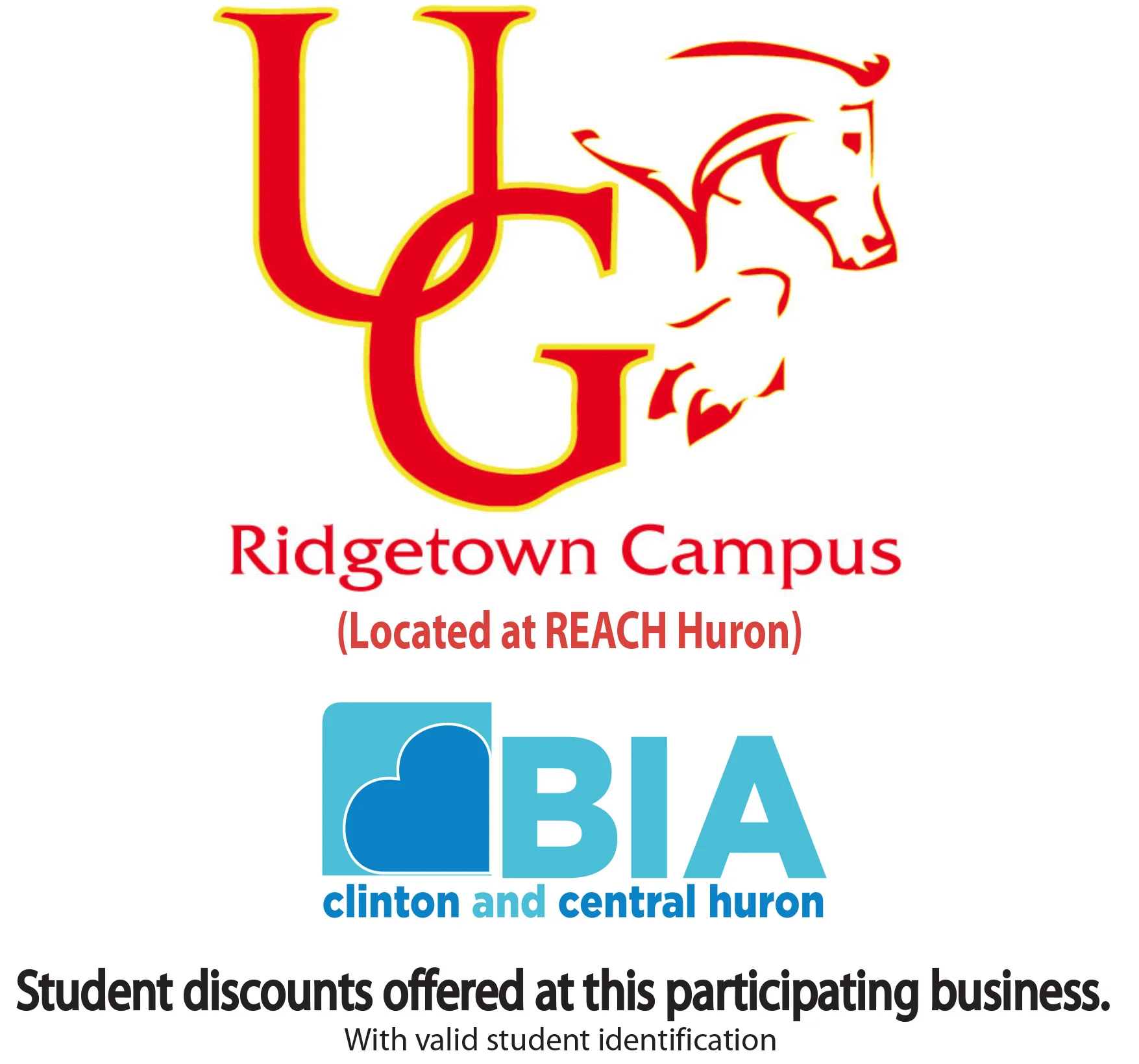 Look for this sticker at Participating Businesses