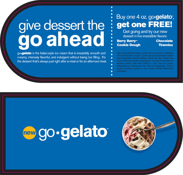Go•Gelato Coupon