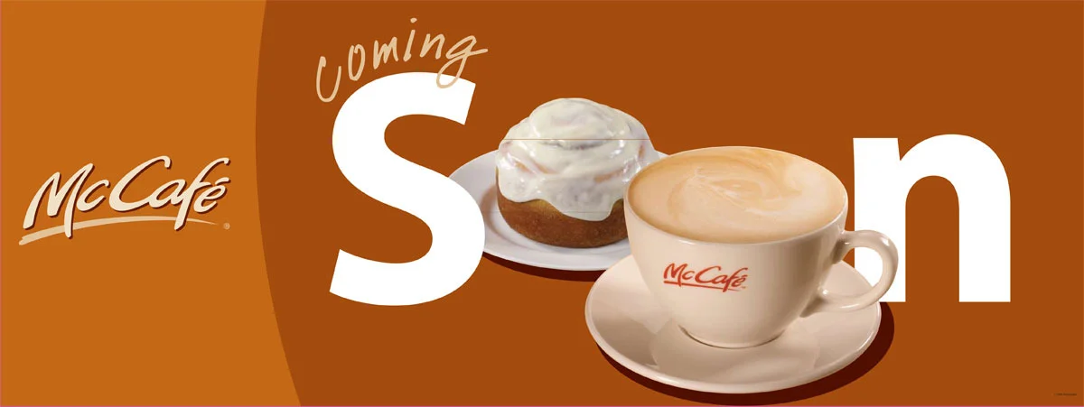 McCafe Coming Soon Banner