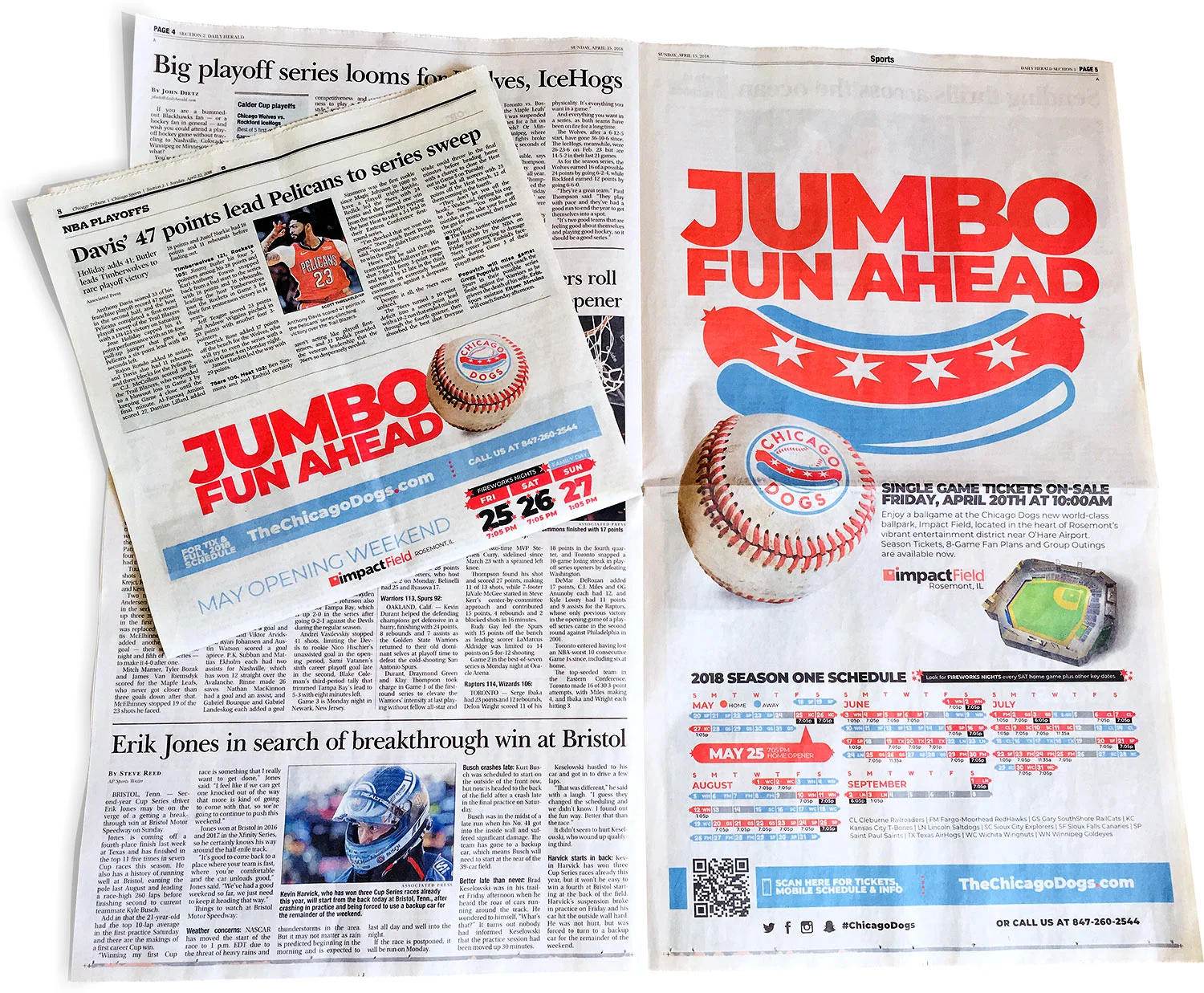 Jumbo Fun Ahead Print