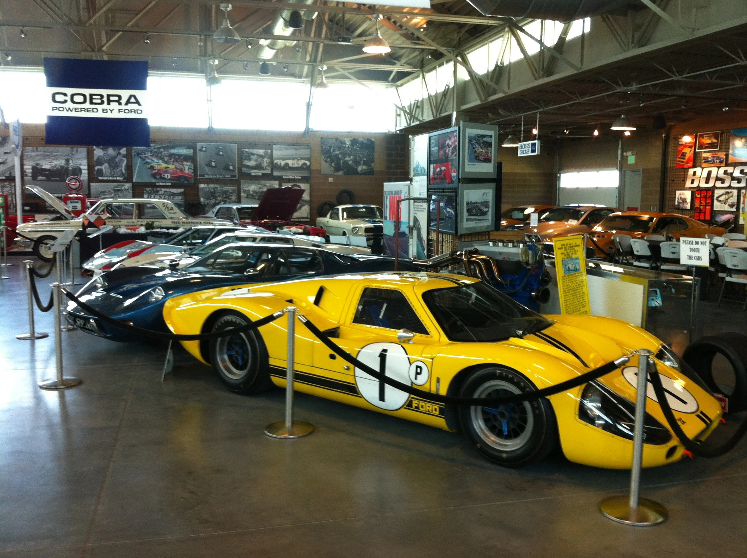 Miller also has one of the most serious collections of American Muscle. Porn is the only word i can use to describe walking through the herd of Ford legends.