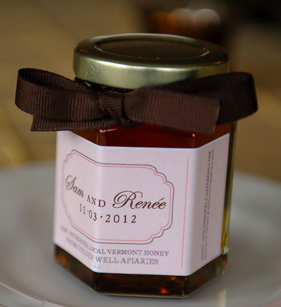 Custom Honey Jar Party Favor