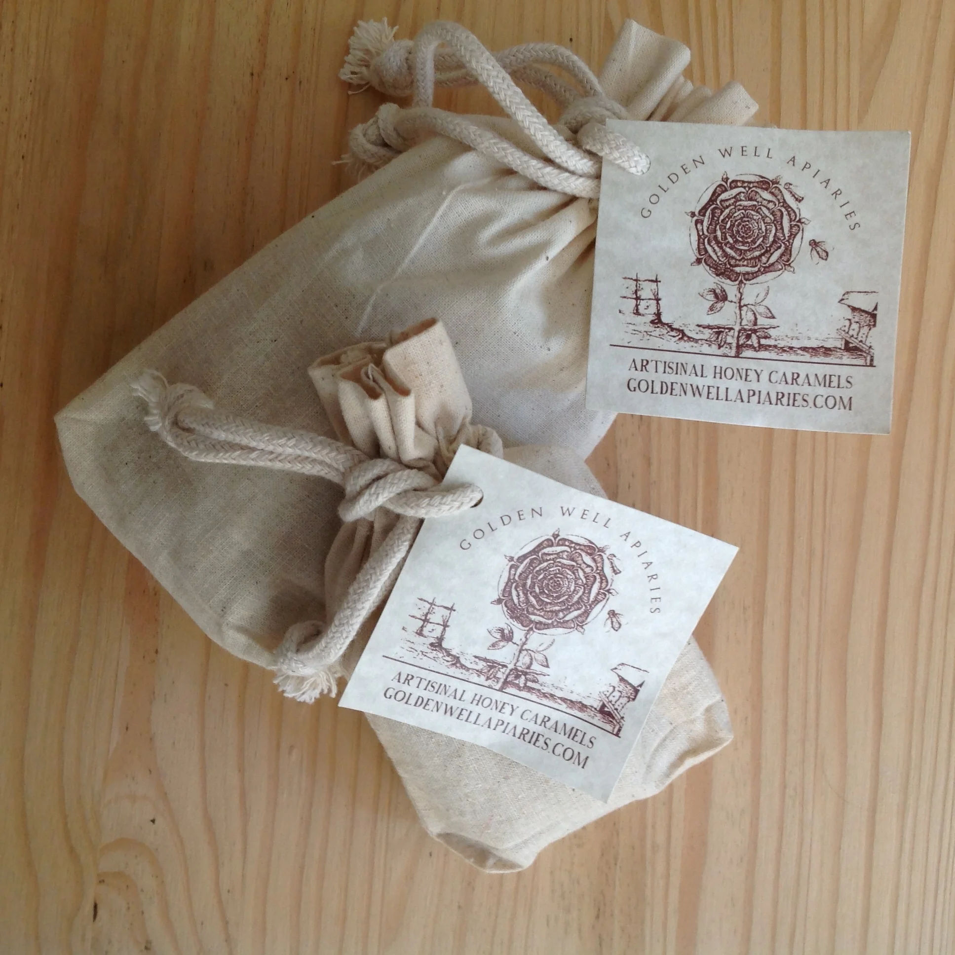 Bag of Honey Caramel Nut Chews