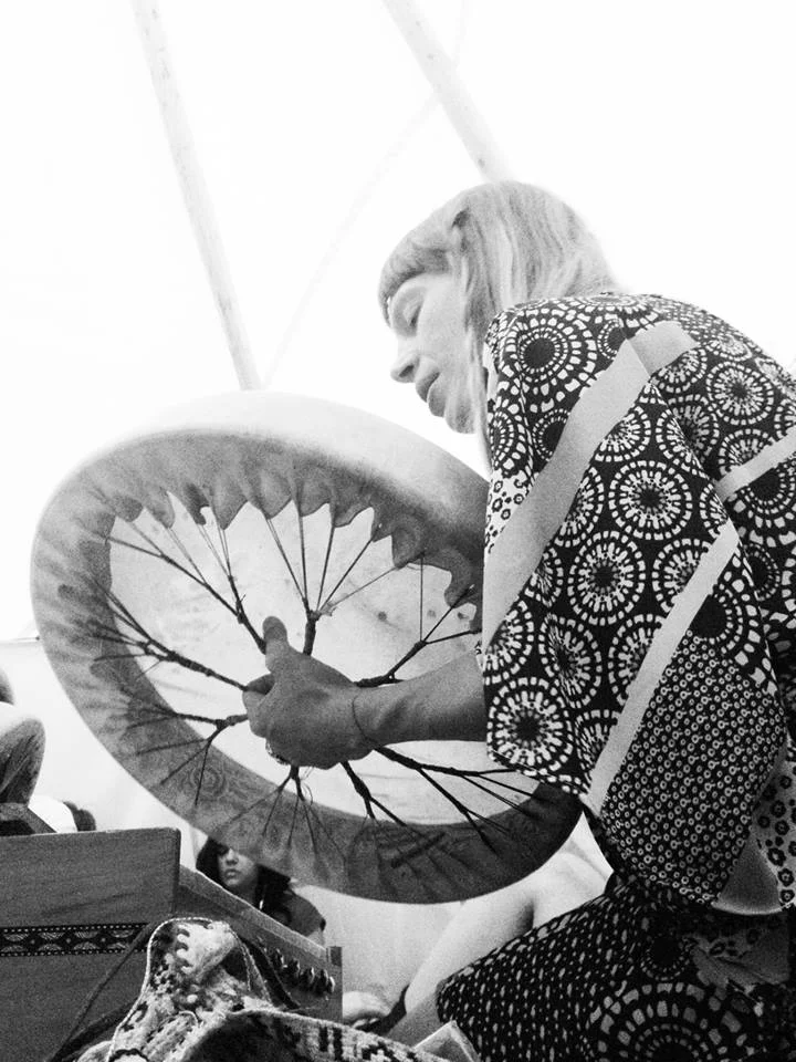 SACRED SONG STUDY and Vegetarian Potluck w/Brooke Flying Bear Gillispie of Golden Drum, Brooklyn