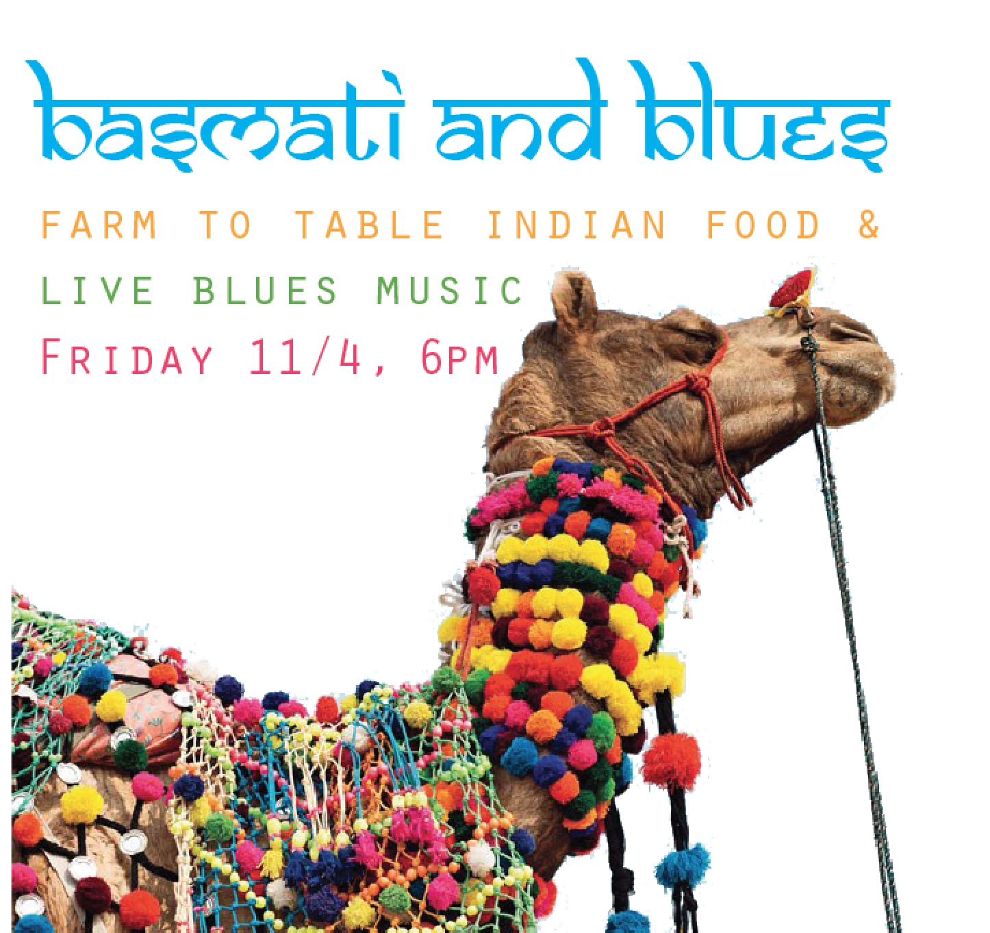 Basmati & Blues: Live Blues & Indian Food