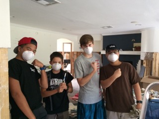 WA Graduates Assist Flood Clean Up