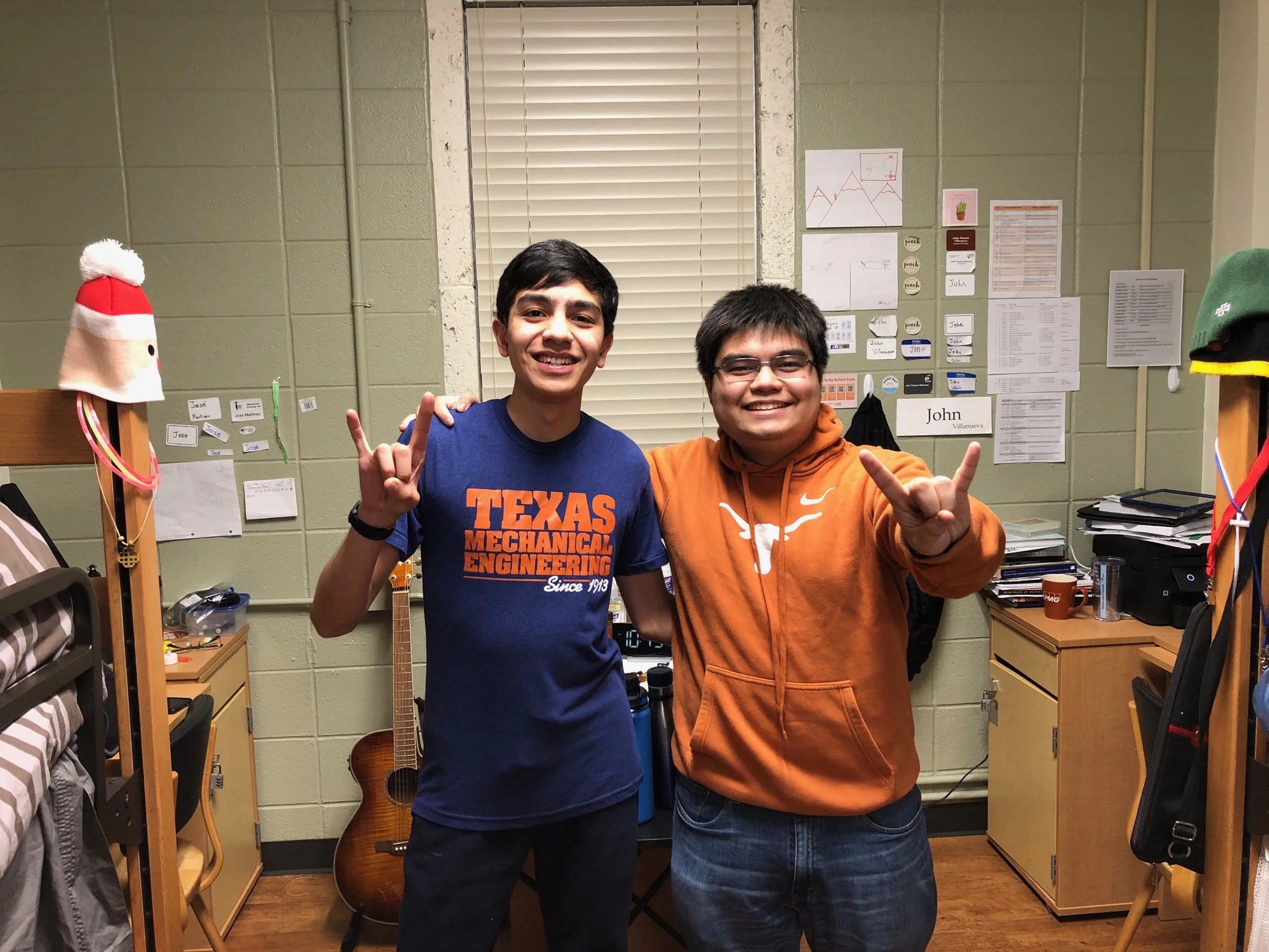2014 Old Boys Roommates at UT this Year