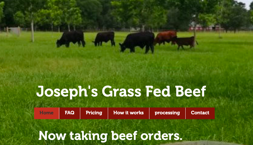 Joseph's Grass-Fed Beef