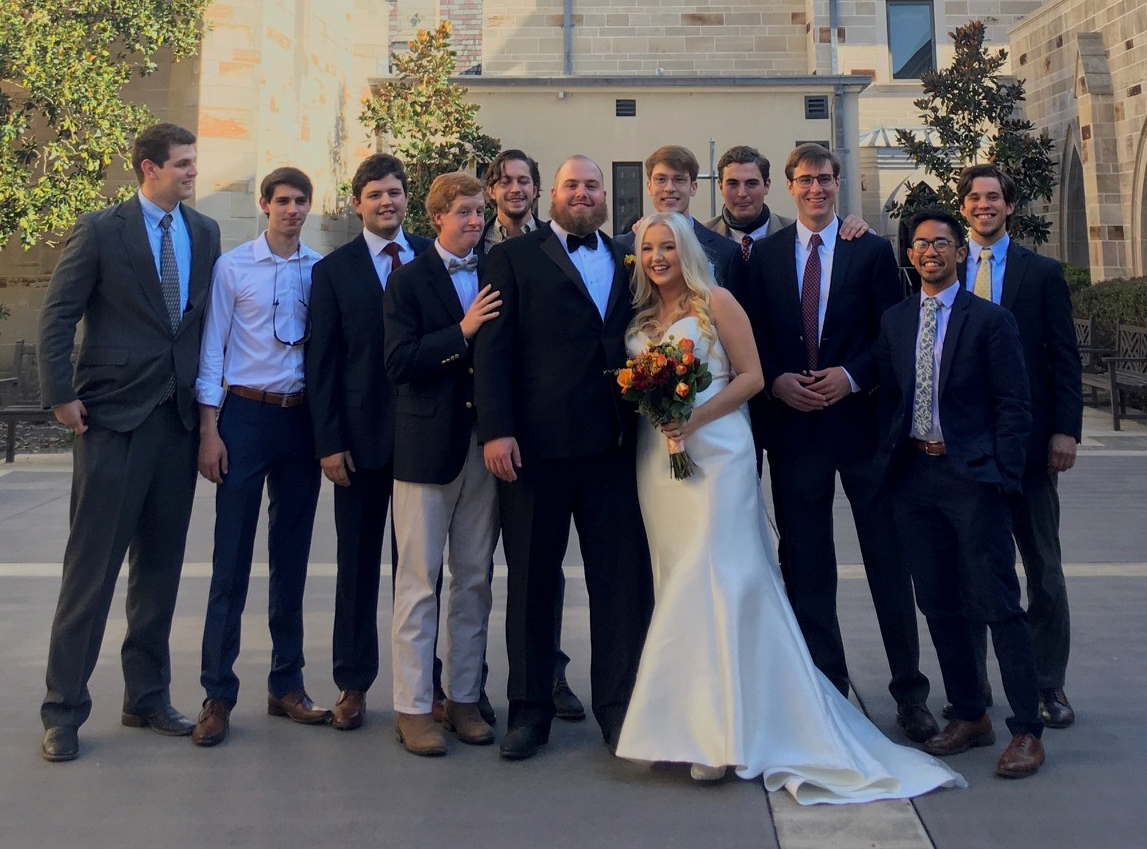 Old Boy Ties the Knot!