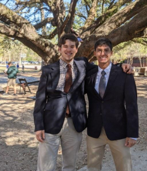 Old Boys Lend a Hand at their Alma Mater