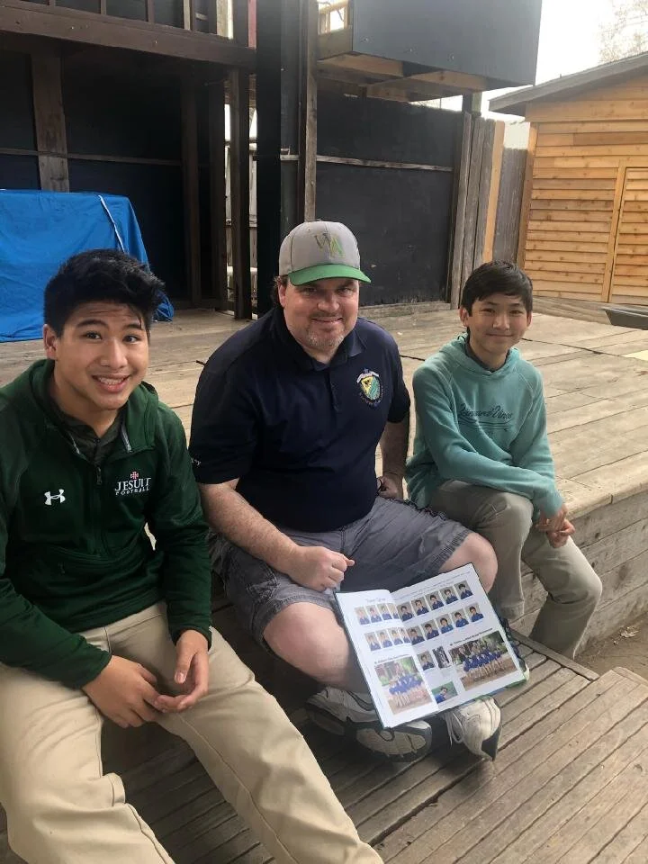 Catching up with their 3rd Grade Teacher