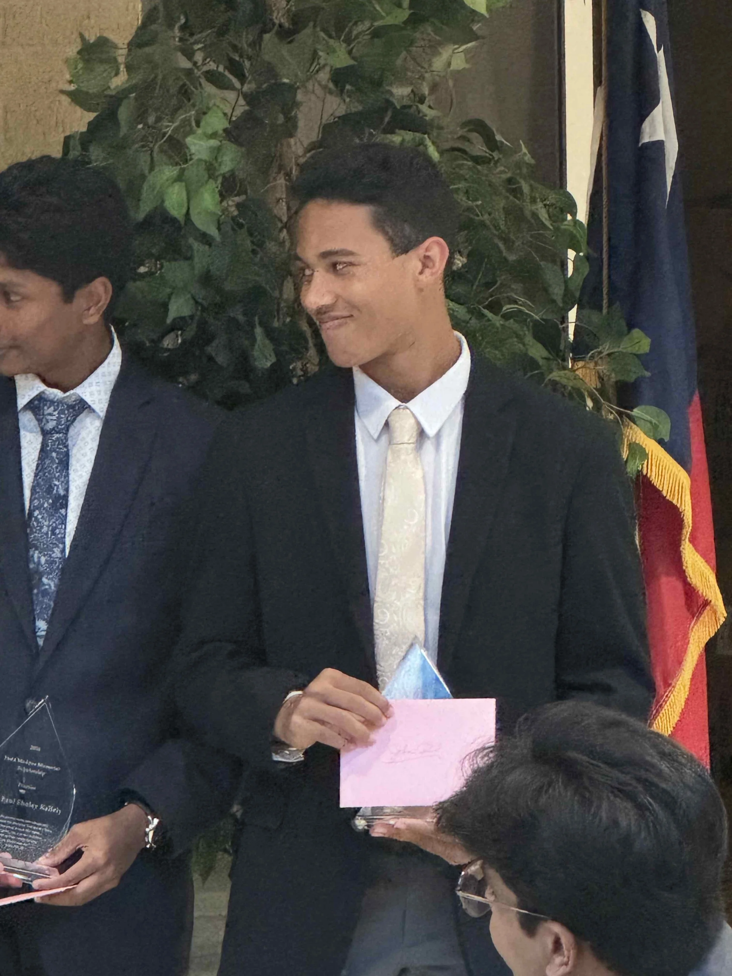 Webber Wins Maddox Scholarship