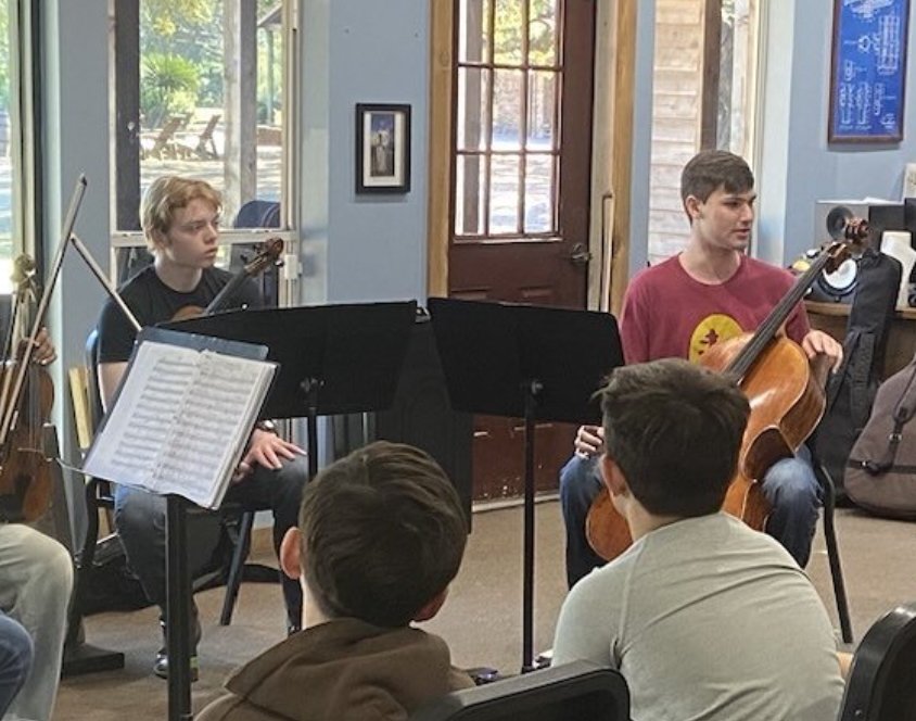 Stringing It Up at Western