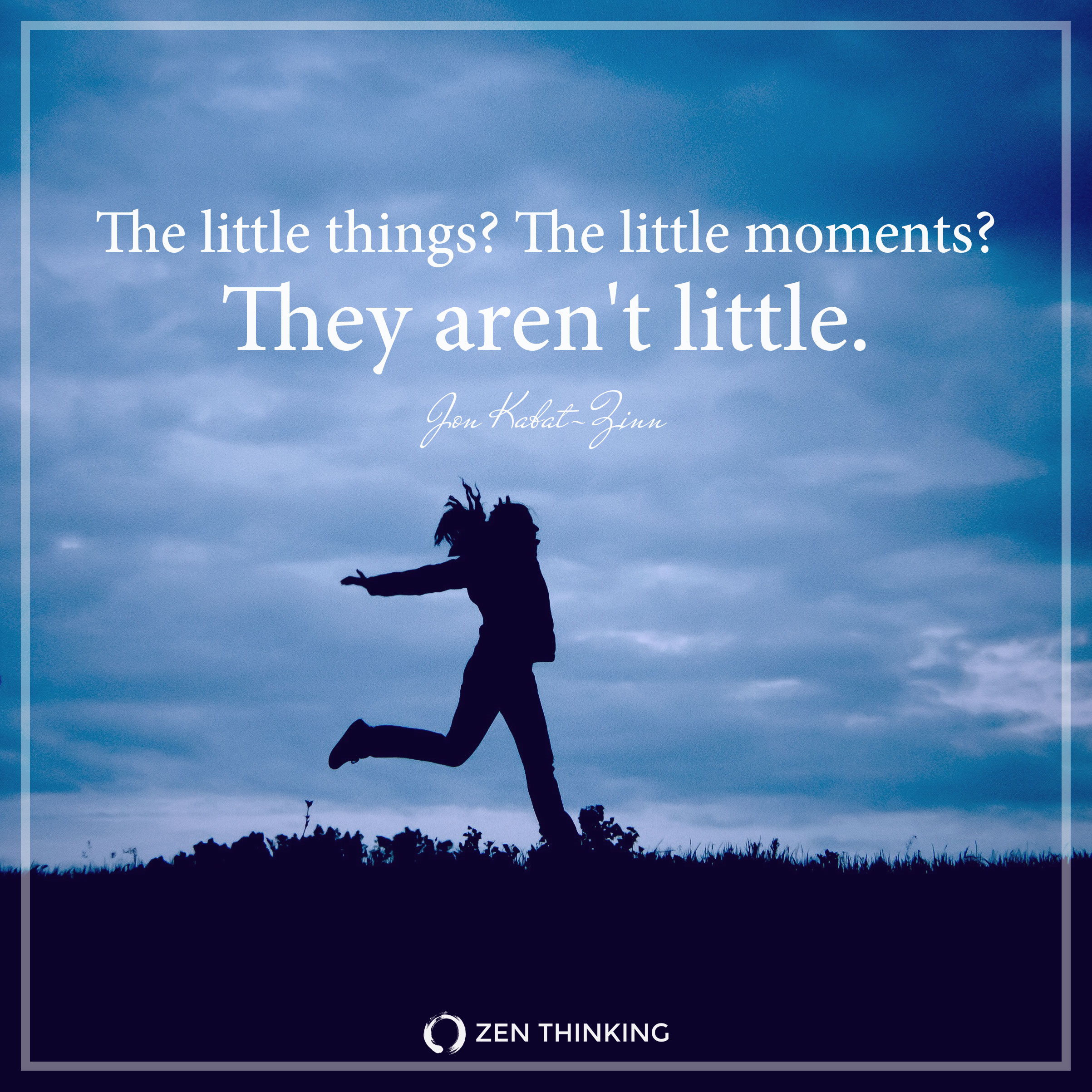 design by Brian Thompson, quote by Jon Kabat-Zenn.