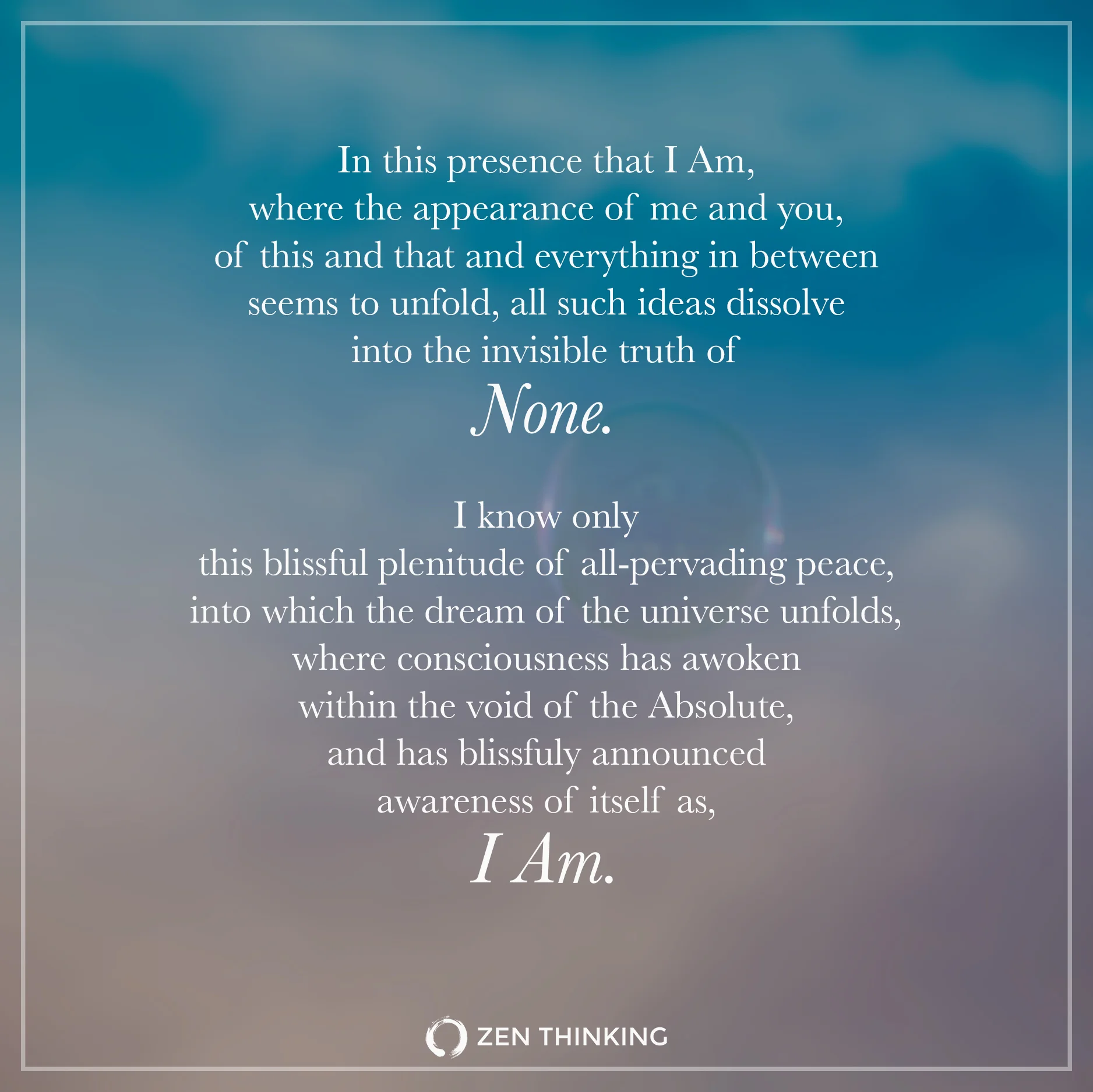 Words and image design by Brian Thompson.
