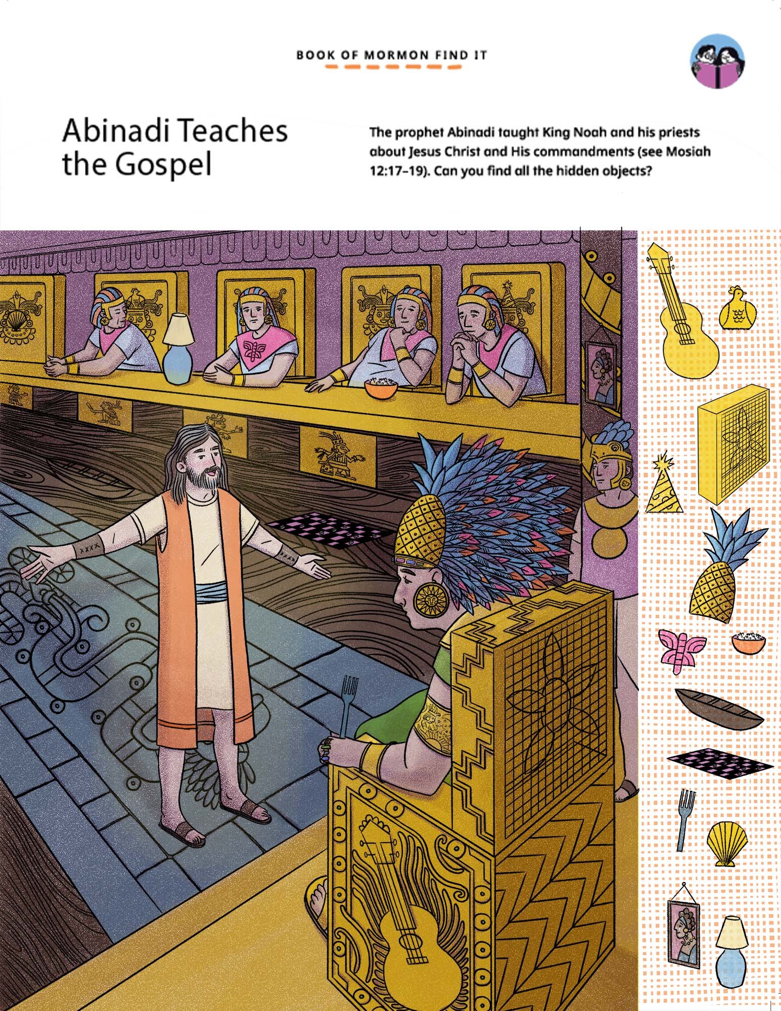 The Friend magazine May 2024 Find It activity