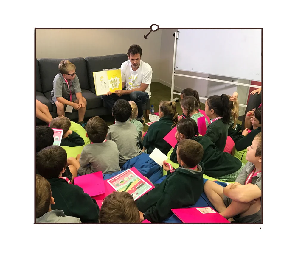 1. INSPIRE Reading stories to show problem solving in action.