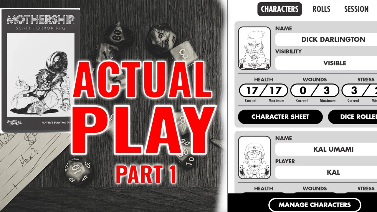 JM133 - Mothership Actual Play with Rich Ranallo from Signal Interruption | Part 1