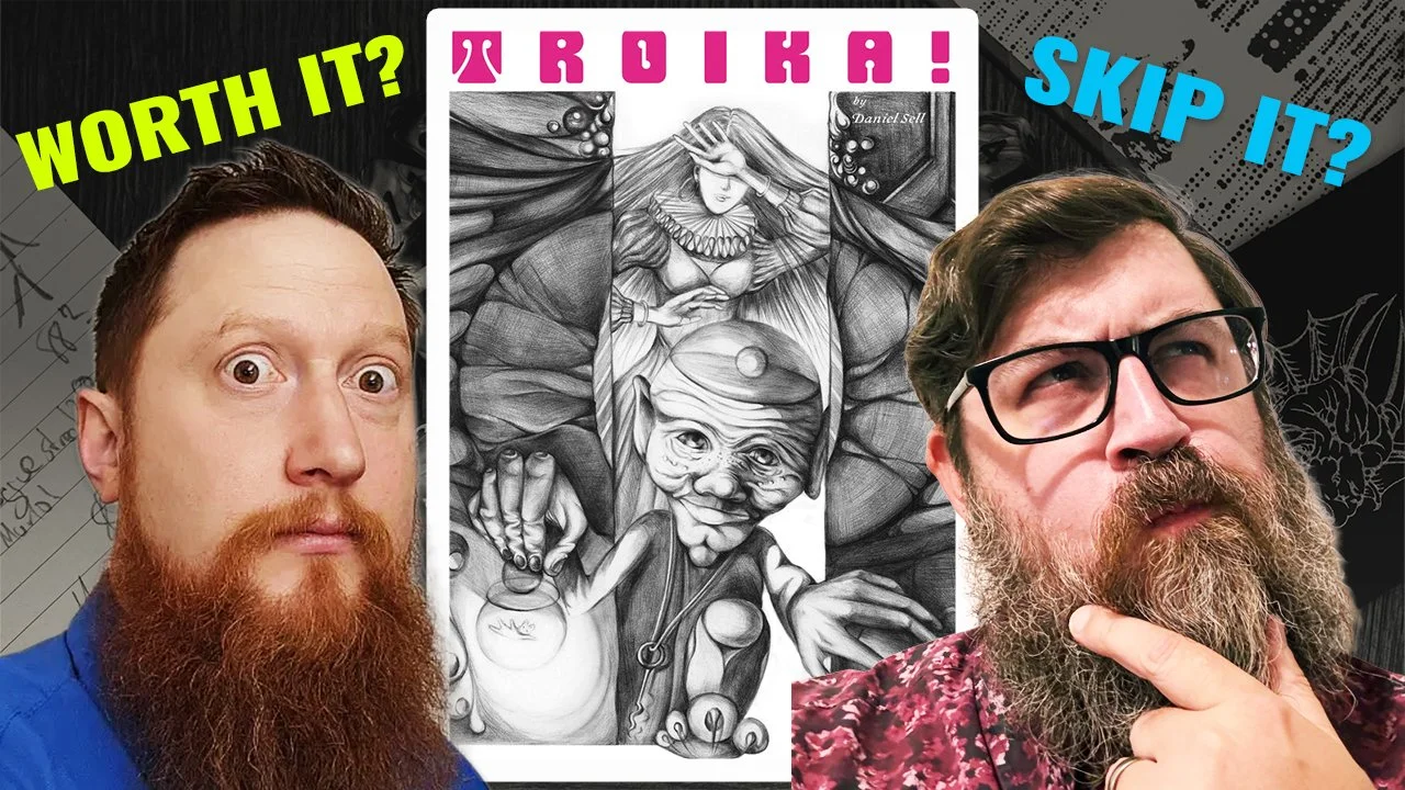 Troika! TTRPG: We Read It, We Played It, Here's the Truth — The Jaunty Mantis episode artwork